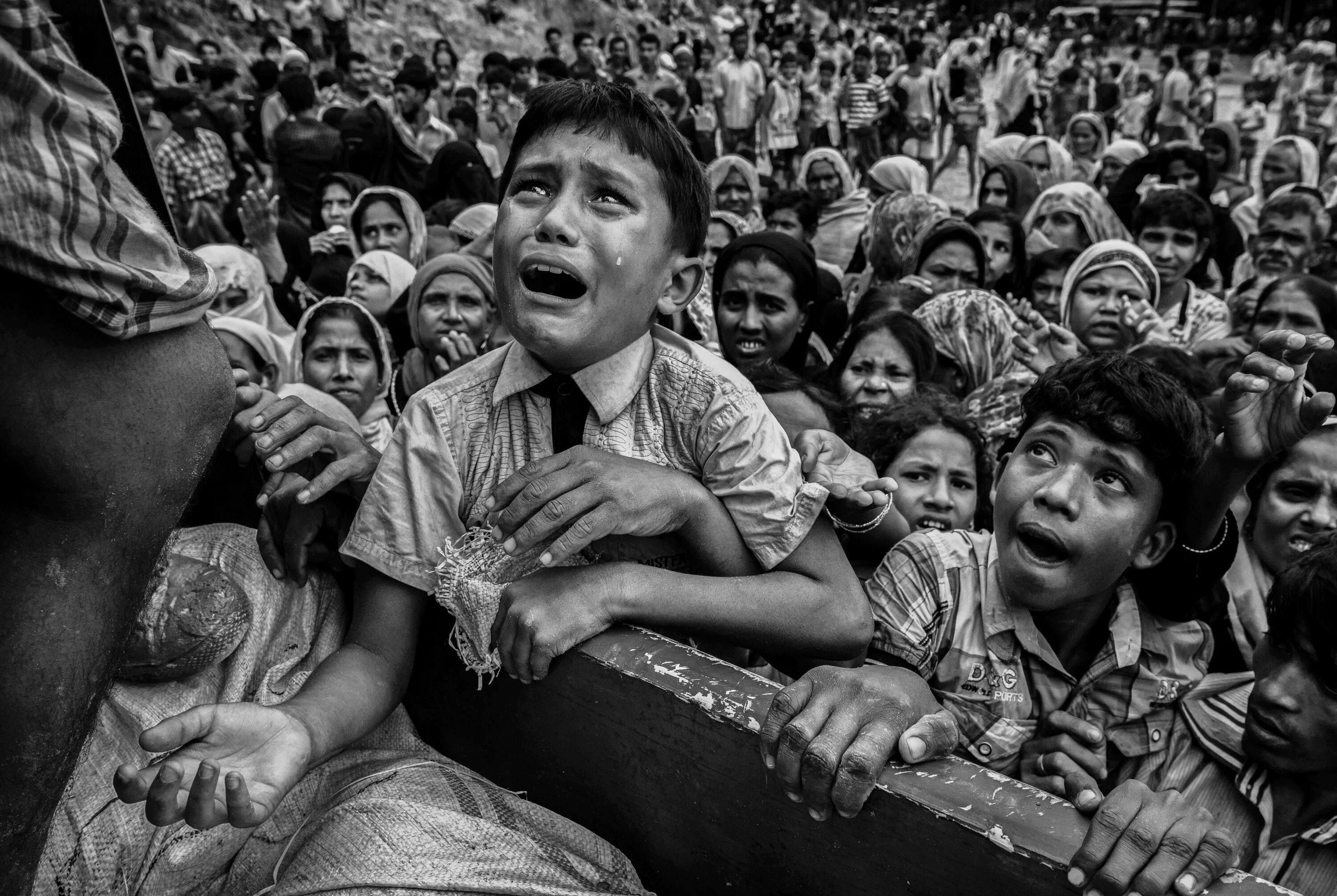 Геноцид что. Беженцы рохинджа Бангладеш.