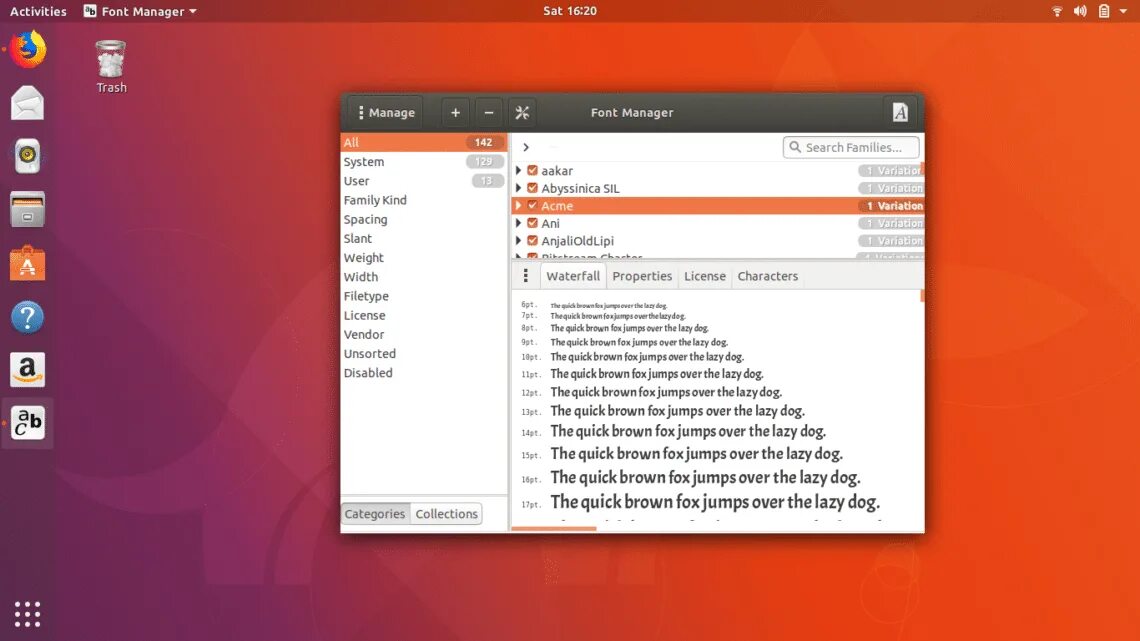 Ubuntu x86. Ubuntu внешний вид. ubuntu 17.10. виды ubuntu. шрифты линукс.