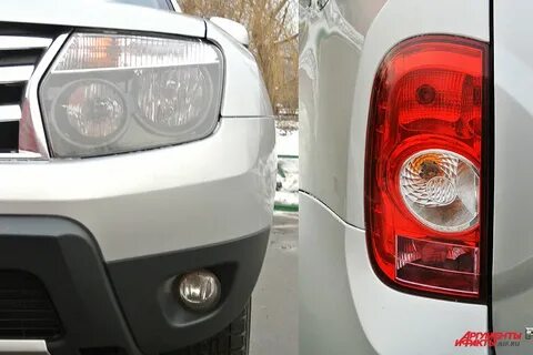 Дастер задние противотуманки