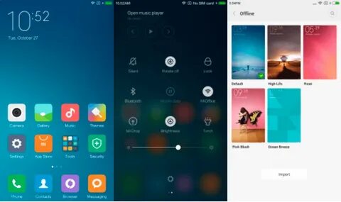 Какие версии miui
