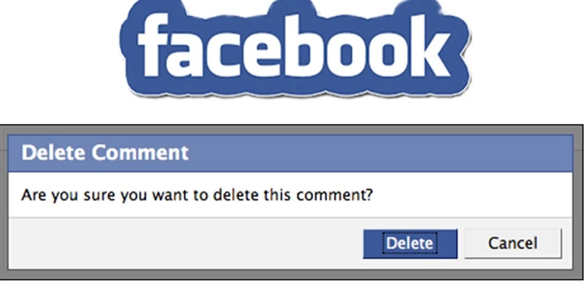 Delete your. Facebook comment. on facebook. to delete. remove comment.