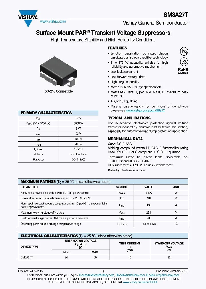 Sm6a27 даташит. Диод sm6a27 характеристики. Sm8 супрессор. S8ud SMD Datasheet. A 3 27 8 a 24