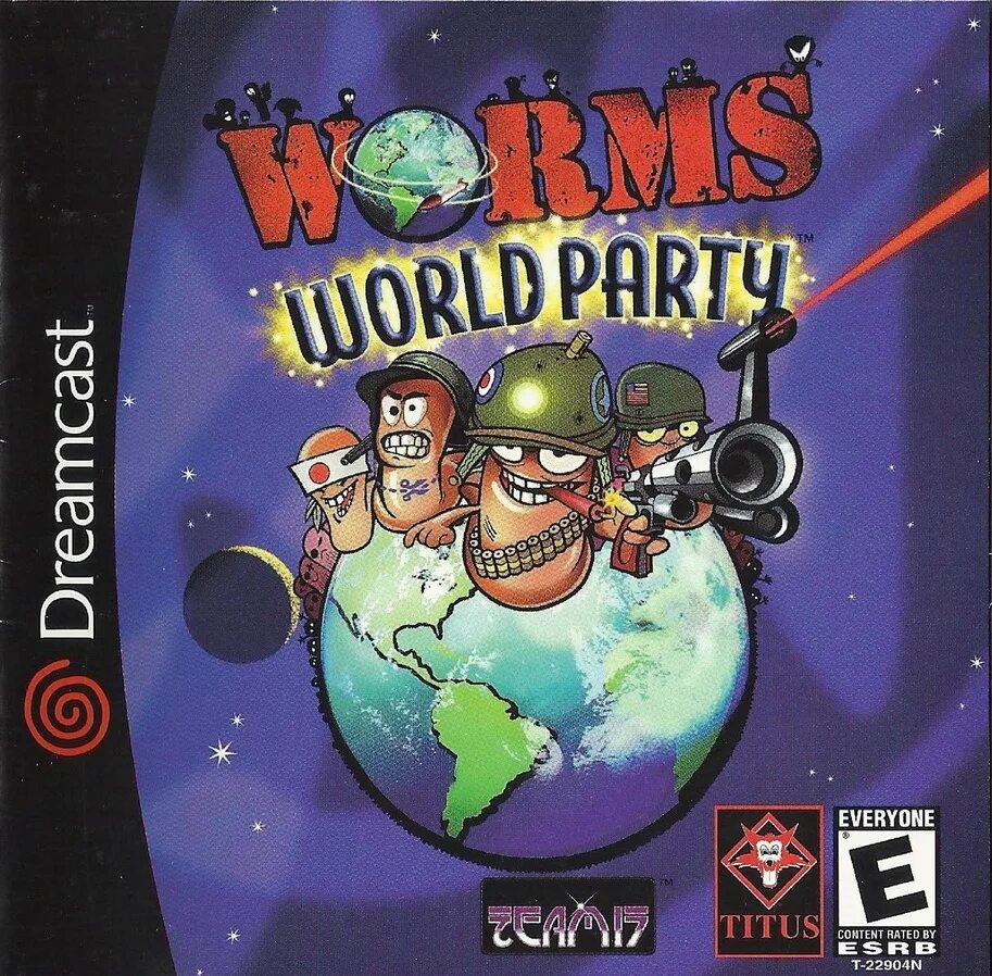 Worms World Party Armageddon. Worms World Party ps1 обложка. Игра для Sega: worms. Worms сега Дримкаст.