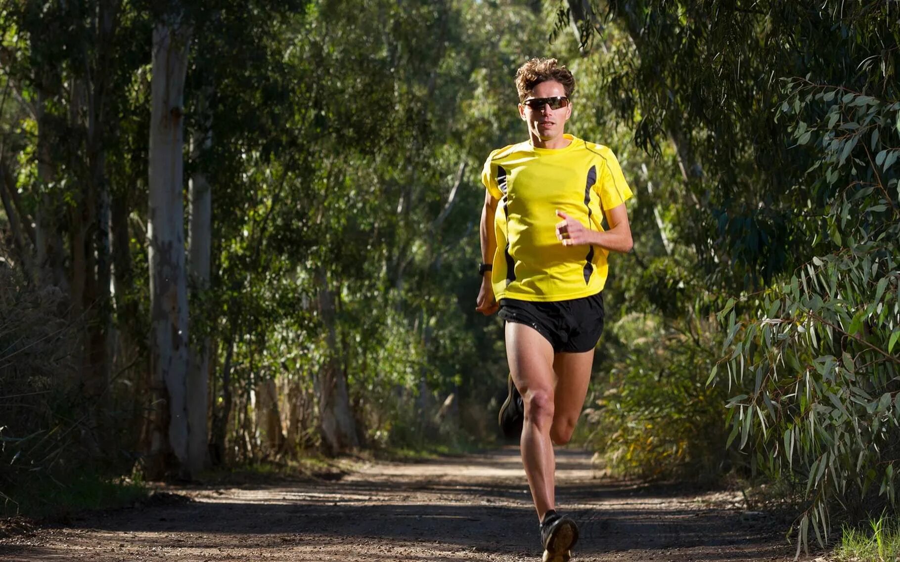 Running glass