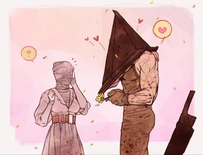 pyramid head :: Silent Hill 2 :: bubble head nurse :: Silent Hill.