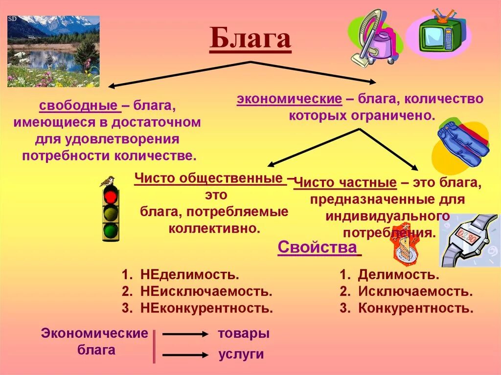 Потребление даровых благ одними людьми не приводит. Экономические блага. Экономические и общественные блага. Экономическое благо. Частные экономические блага.