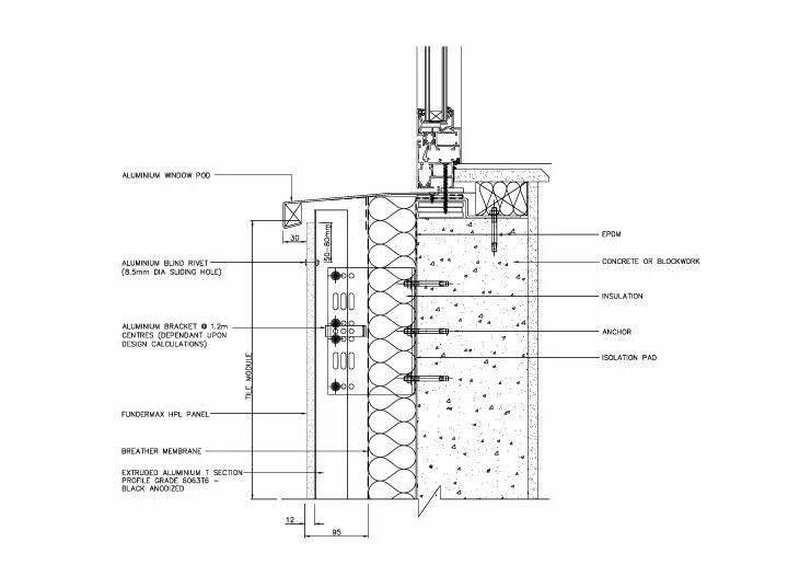 Detail windows. Window section detail. window sill details. detail of window cleaning system dwg.. vall section detail.