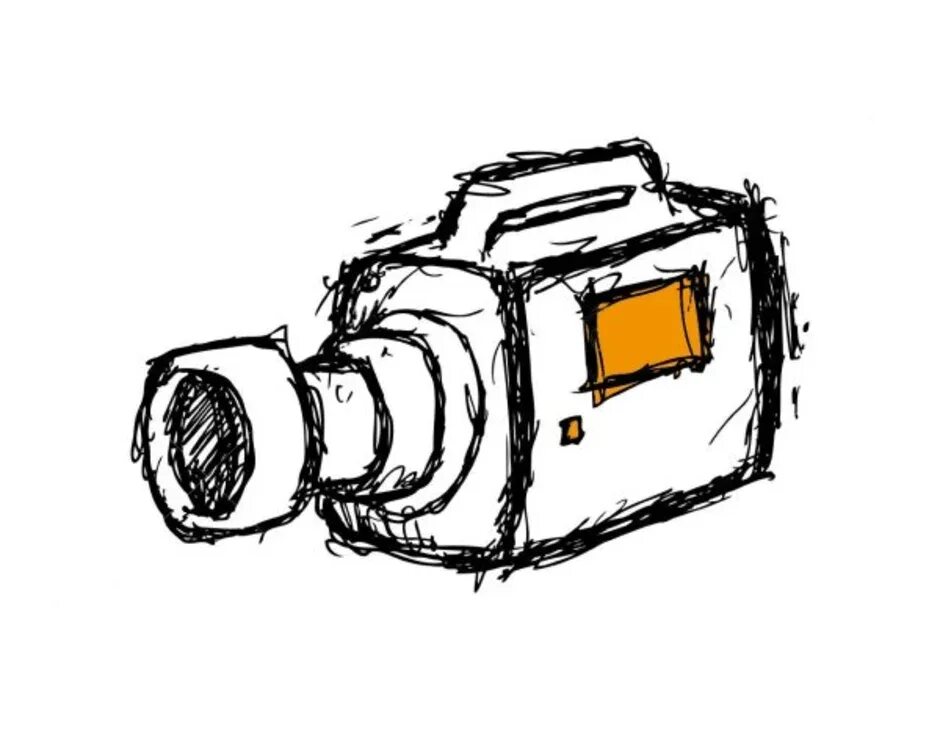 Камера картинка. Видеокамера рисунок. Камера нарисованная. Видеокамера нарисованная. Камера рисовать.