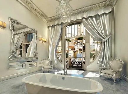 Ванная в гостиной