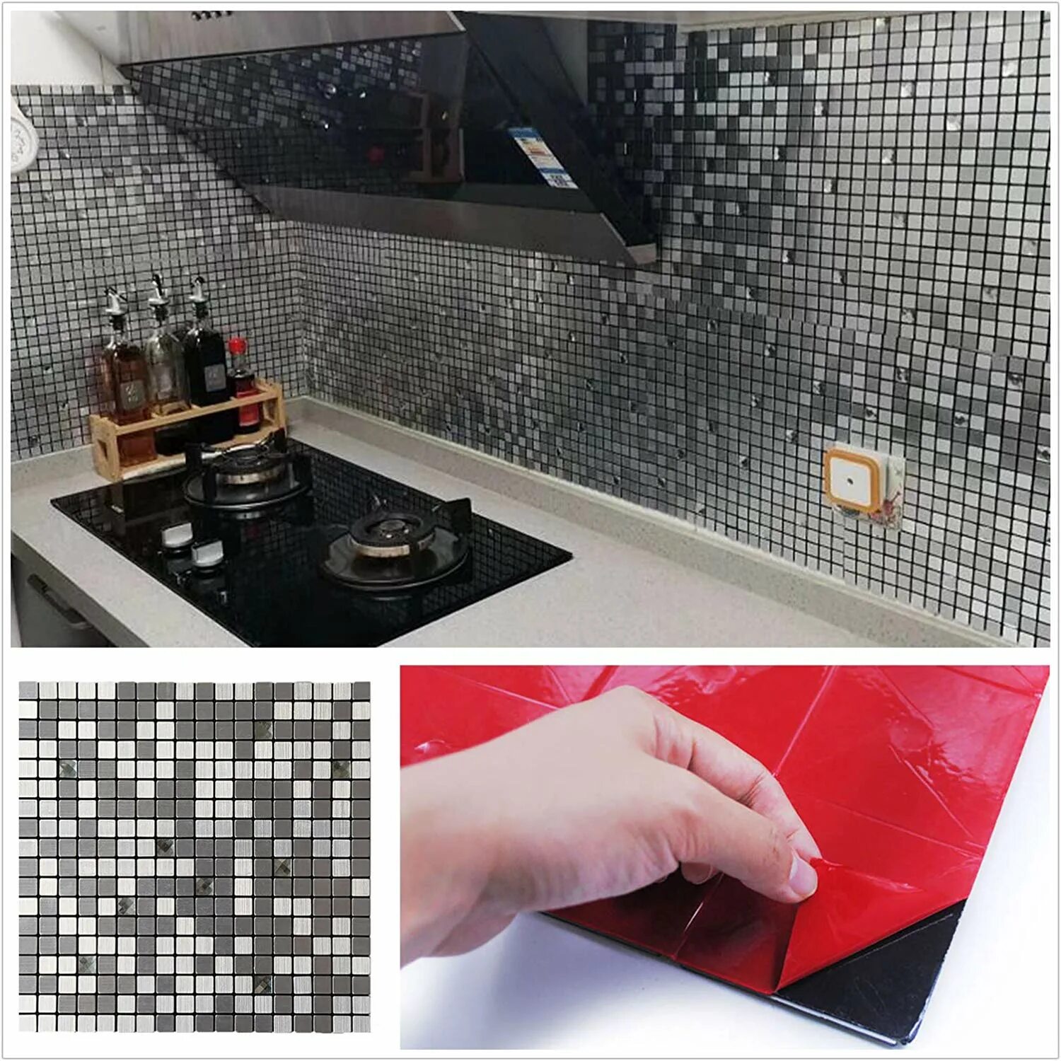 Backsplash 3d самоклеющаяся плитка. Мозаика Backsplash алюминий. Мозаичная самоклеящаяся плитка Backsplash. Самоклеющаяся мозаика для кухни. Фартук клеящийся