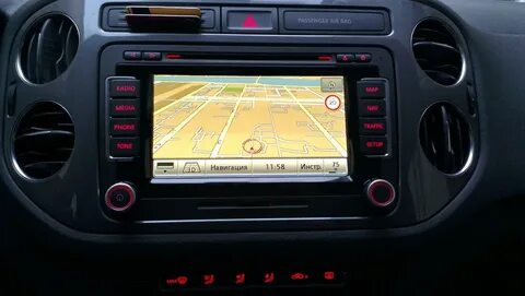 Volkswagen tiguan магнитолы