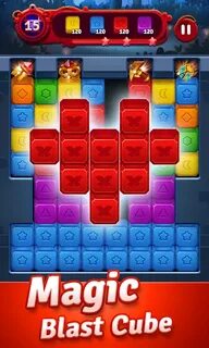 Fruits cubes blast tap puzzle