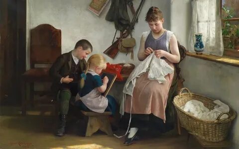 Известные картины бытового жанра