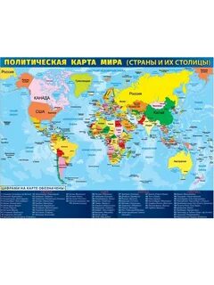 Все страны на политической