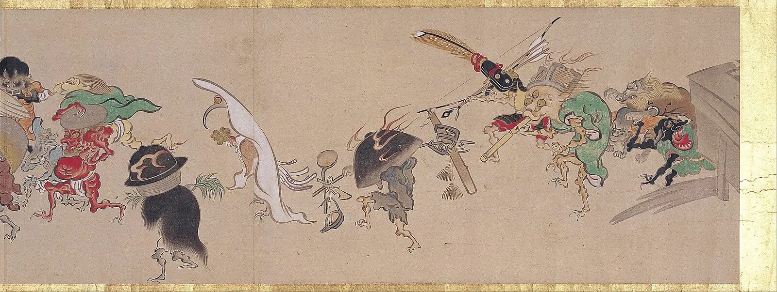 Yokai art night сцены. Цукумогами японская мифология. йокай цукумогами. йокай демон. ёкаи парад духов призраков art.