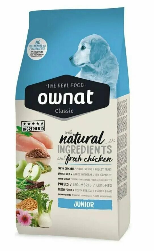 корм для собак ownat mini junior. Ownat classic junior для собак. Ownat junior classic сухой корм для щенков с курицей 15 кг. Ownat gf prime сухой корм для собак мелких пород с ягненком. Ownat mini junior корм.