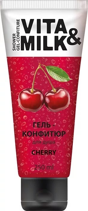 Vita Milk гель конфитюр. Гель для душа Cherry. Гель для душа вишня. Vita gel