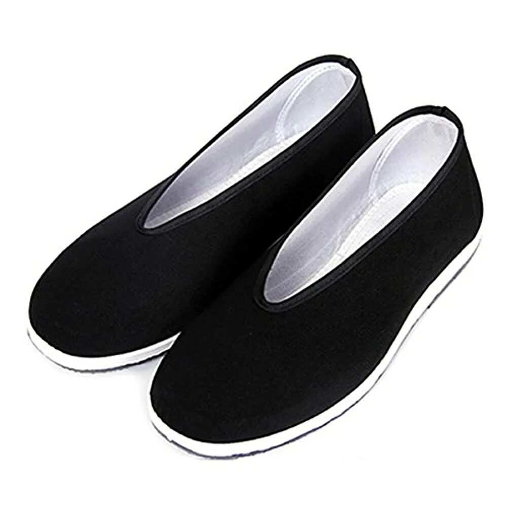 Traditional Chinese обувь. Шанхайки обувь 90-х. Black tai chi Shoes.