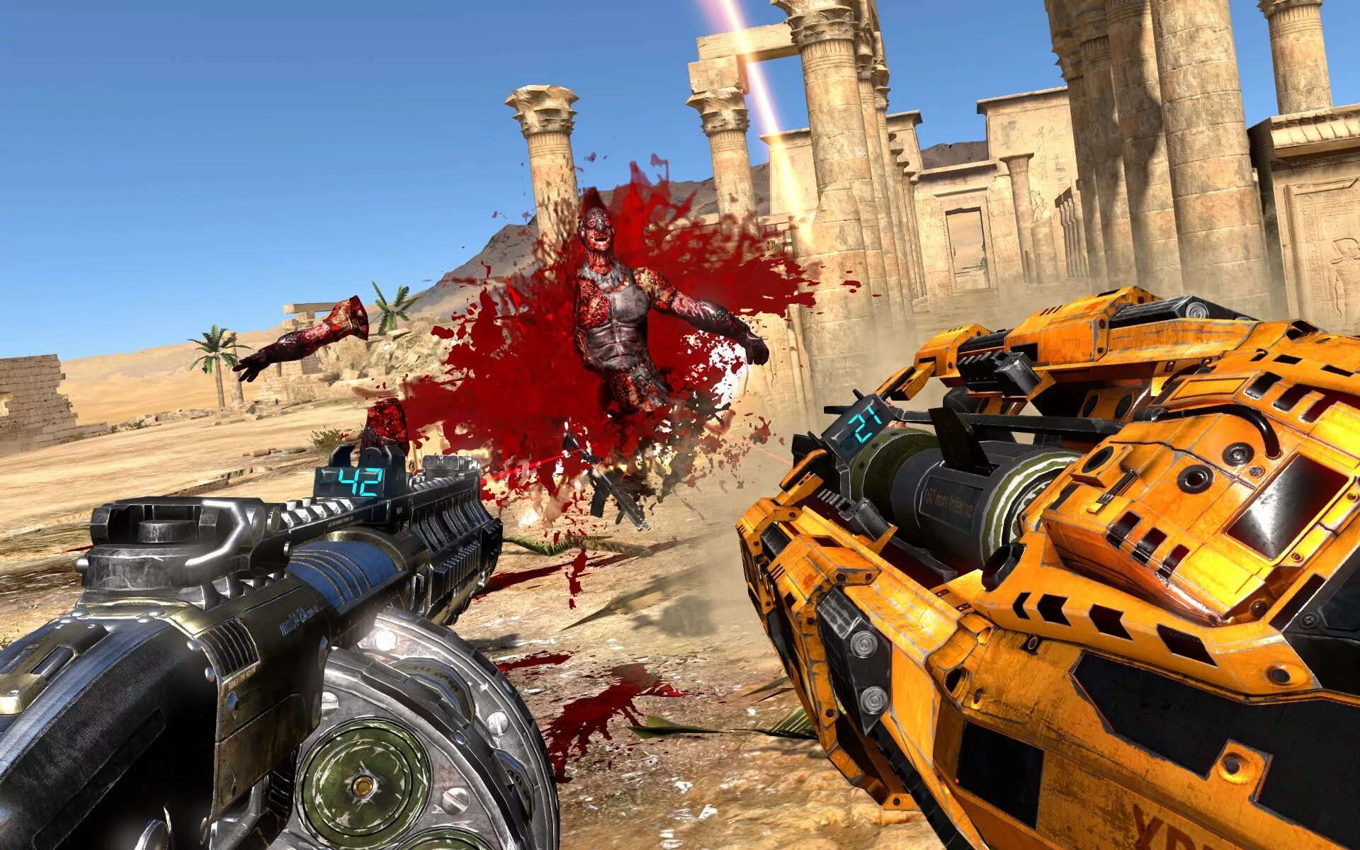 Serious Sam 3. Serious Sam 3 VR.