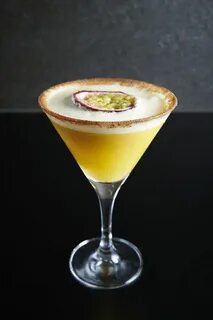Passion fruit martini