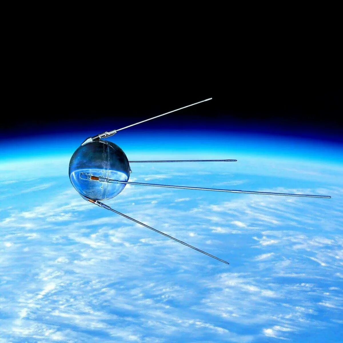 «Спутник-1», первый искуссттвенный Спутник. 4 Октября 1957-первый ИСЗ "Спутник" (СССР).. 4 Октября 1957-первый ИСЗ "Спутник" (ССС. Искусственный Спутник СССР 1957. Первый спутник картинка