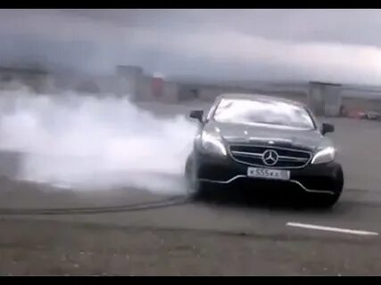 Дрифт мерседеса видео