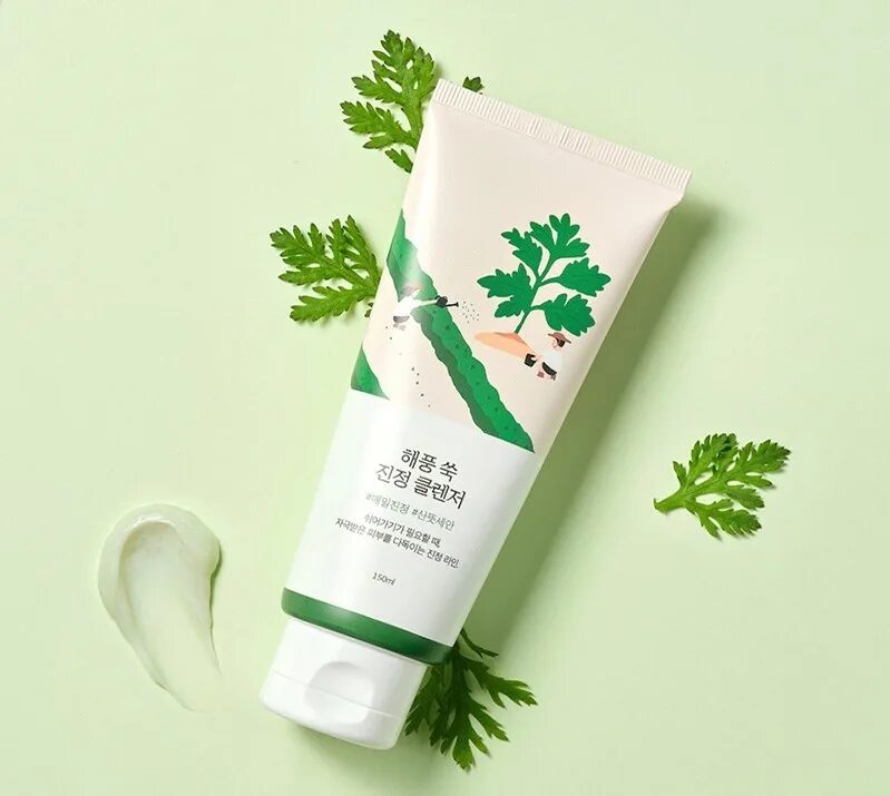Round lab mugwort calming cleanser. Раунд лаб пенка с полынью. round lab крем с полынью. сыворотка round lab с экстрактом полыни mugwort calming serum, 50 мл. корейская успокаивающая пенка фиолетовая.