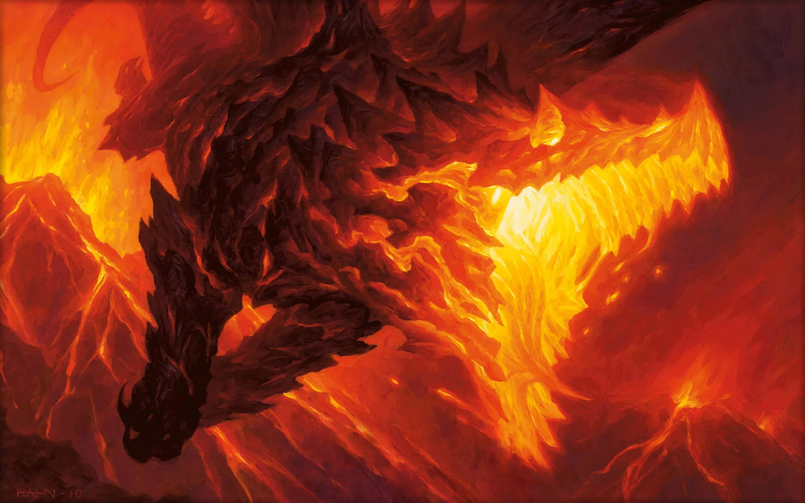 Лавовый элементаль. Аркат дракон огня. Магмовый дракон. Дракон Орлангур. Огненный дракон Гондолина.
