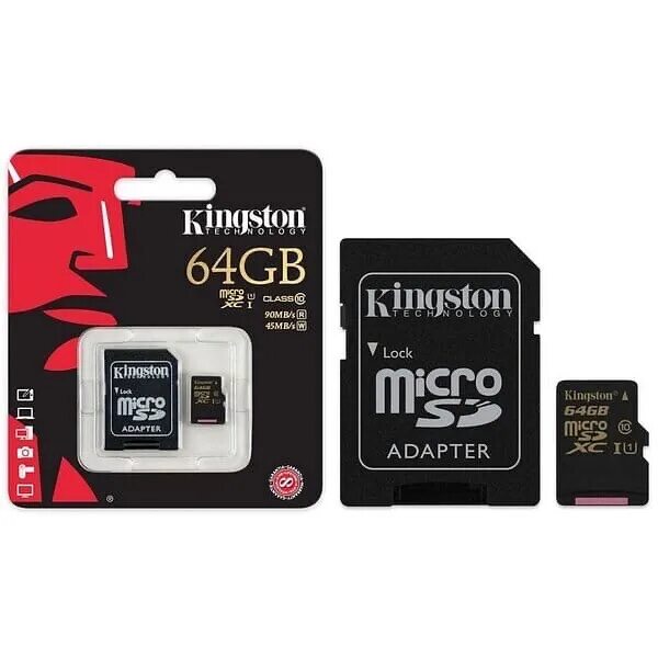 Микро сд какая лучше. Kingston MICROSD 64 GB HC. Флешка Кингстон 64 ГБ микро СД. Карта памяти Kingston sd10a/64gb. Карта памяти ADATA Premier one SDXC UHS-II u3 class 10 64gb.