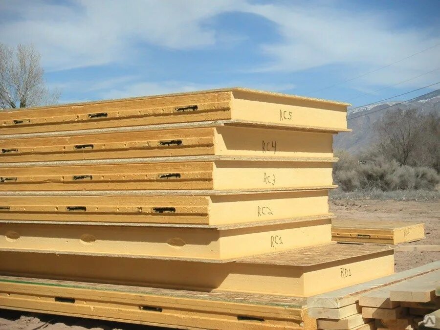 Панель SIP (Structural Insulated Panel. ОСП 12х1220х2440мм. SIP панели домокомплект. СИП панель 2800х1250х174.