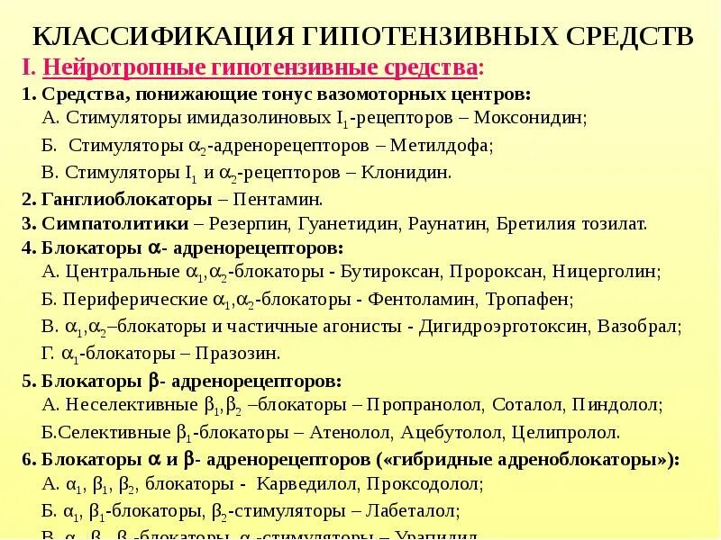 Гипотензивные препараты классификация. Антигипертензивные препараты классификация фармакология. Гипотензивные антигипертензивные средства классификация. Классификация гипотензивных препаратов клиническая фармакология.