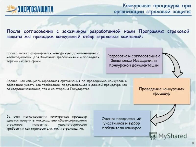 Защита страховых компаний