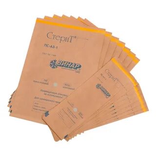 Размеры пакетов для стерилизации инструментов