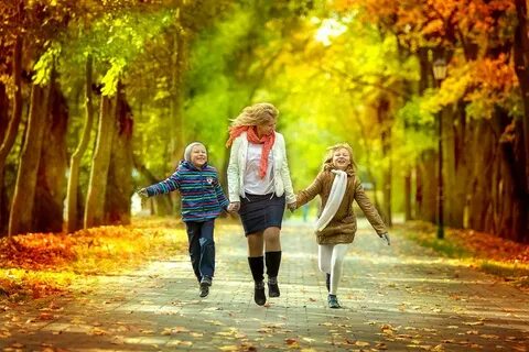 Осенняя прогулка слова скрипкина