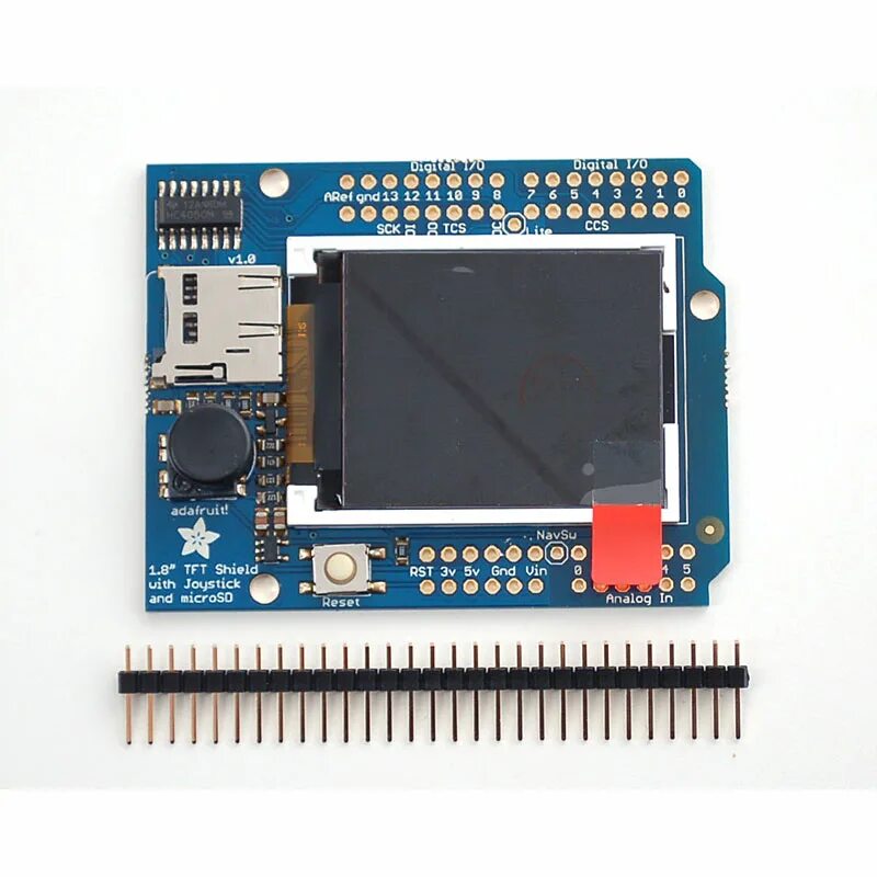 TFT дисплей Arduino Adafruit. Arduino TFT Shield. LCD TFT со слотом. 1.8 Дисплей Arduino.