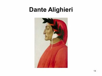 Данте алигьери биография