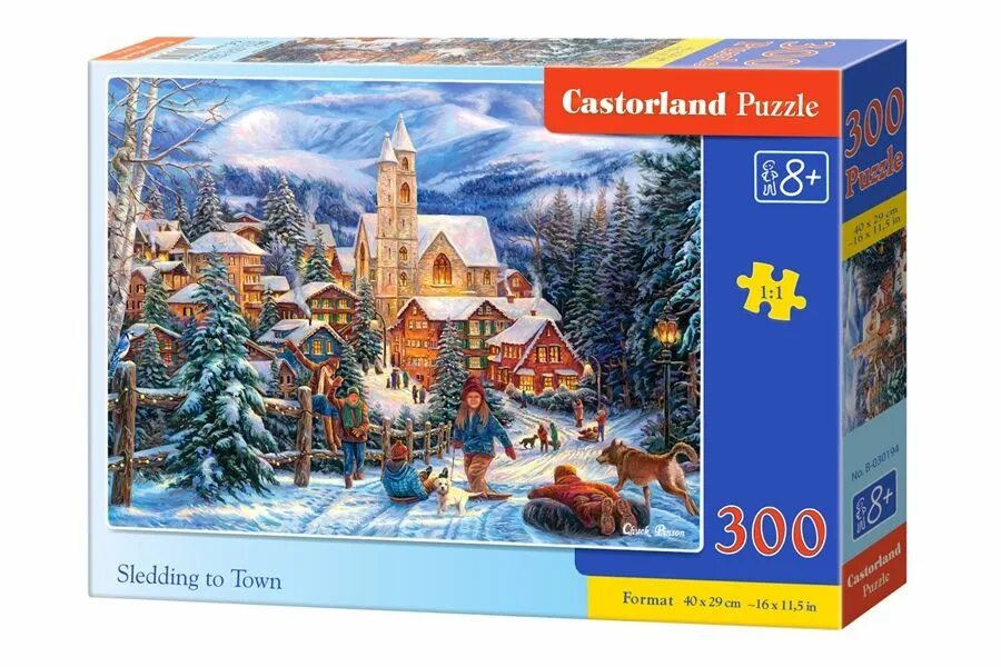 Пазлы Castorland 300. Пазлы Касторленд 300 деталей. Пазл Castorland sledding to Town (b-030194), 300 дет.. Пазл Castorland 80. Пазл б