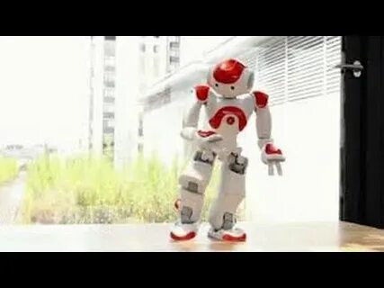 Роботы люди танцуют