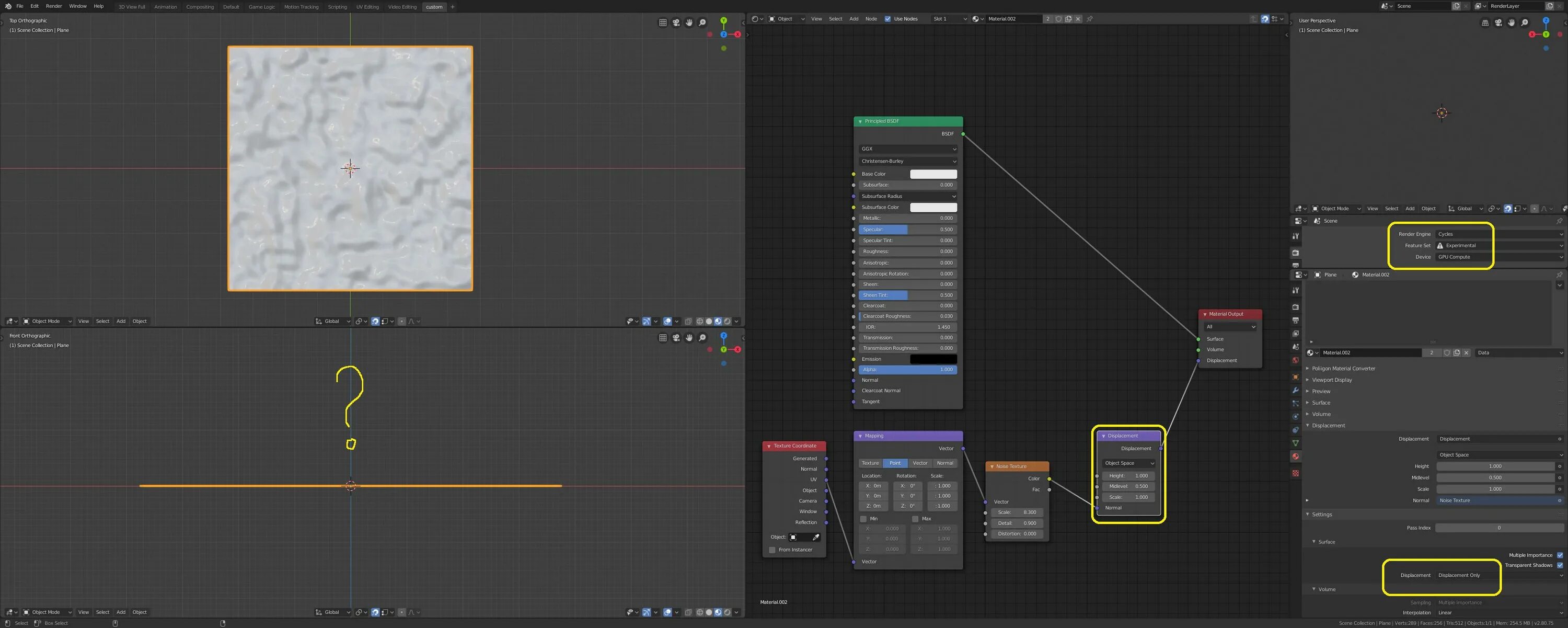 Blender displacement. Displacement карты blender. ноды displacement blender. текстура displacement blender. материал с displacement в блендере.