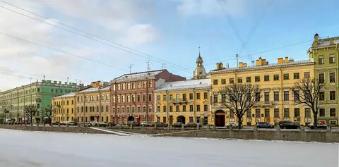 Санкт петербург цвет домов