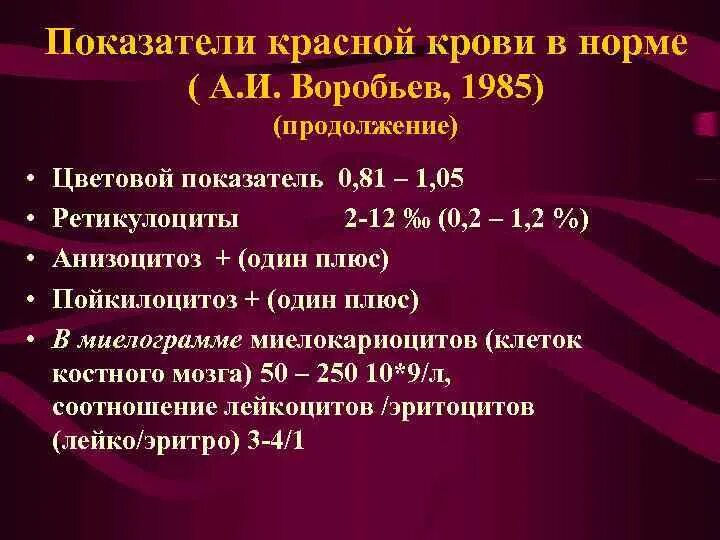 Что такое цветовой показатель. Показатели красной крови. Цветной показатель крови. Нормативы показателей красной крови. Цветовой показатель0.89.