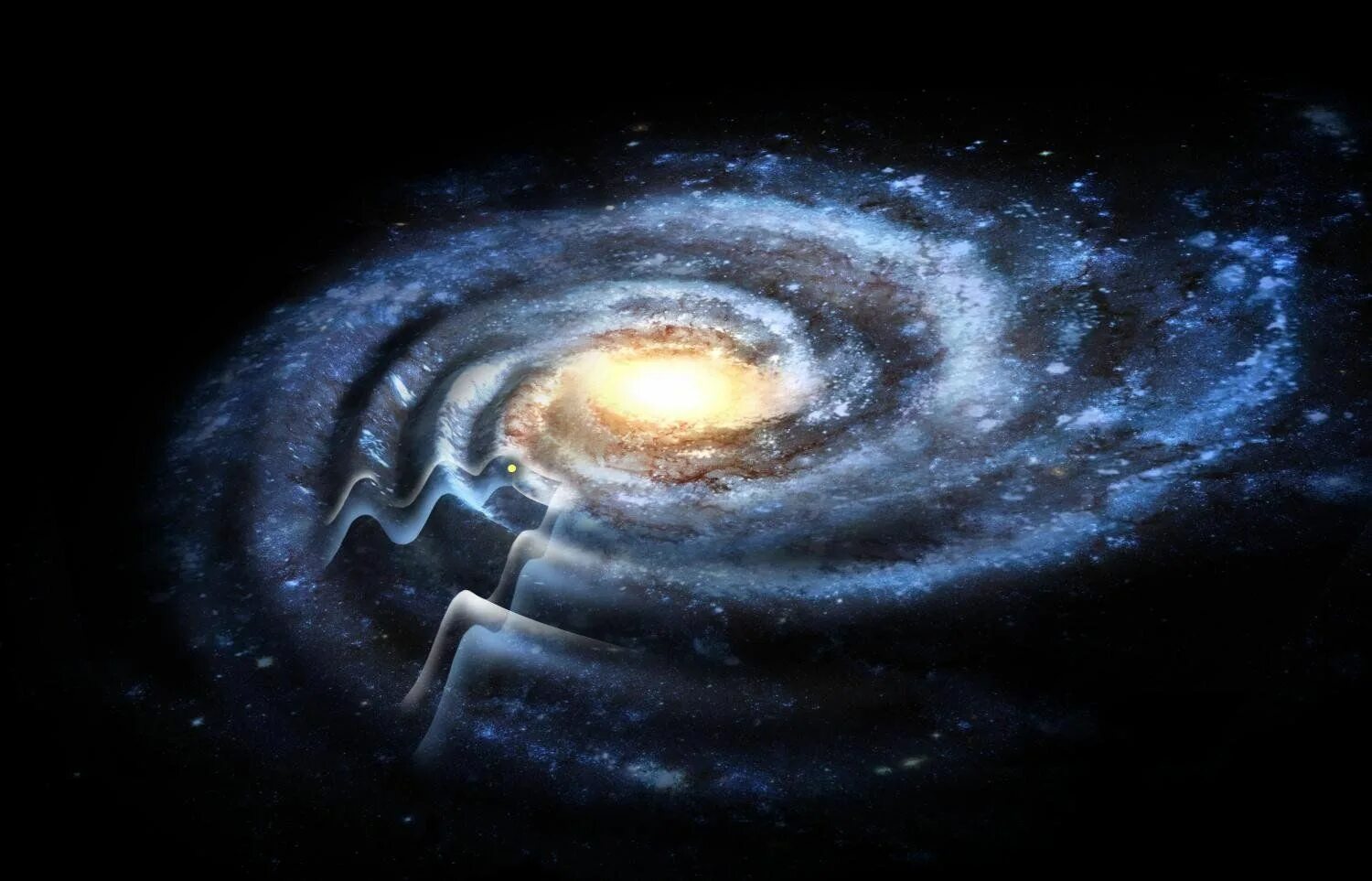 Где расположен центр нашей галактики. Центр Галактики Млечный путь. Галактика Млечный путь Солнечная система. Солнечная система в Млечном пути расположение. Возраст Галактики Млечный путь.