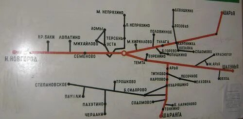 Расписание электричек тарасиха семенов. Остановки электрички Урень Нижний Новгород. Урень Нижний Новгород маршрут. Остановки электрички Нижний Новгород Шахунья. Станции от Нижнего Новгорода до Семенова.