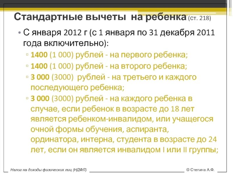 Стандартный вычет на сотрудника. Стандартный вычет на себя. Памятка о стандартных вычетах. Стандартный вычет в 2019 на ребенка инвалида. Объявление о получении стандартных вычетов учащихся.