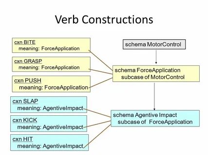 Verb constructions