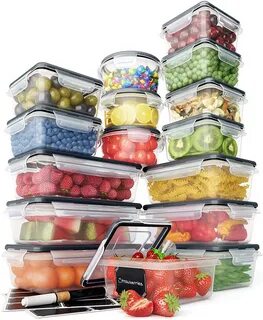 Пластиковые контейнеры для хранения продуктов