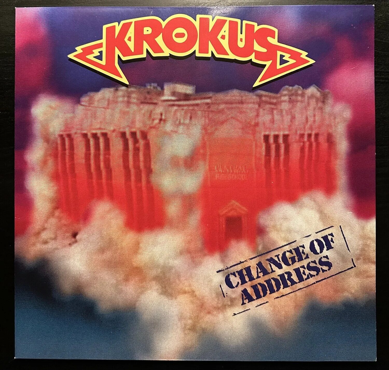 Альбом памяти крокус слушать. Krokus группа 1986. Krokus 1986 change of address. Krokus albums обложки. Krokus 1984 the Blitz обложка альбома.