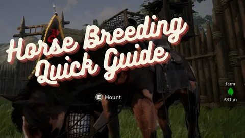 Breeding mount