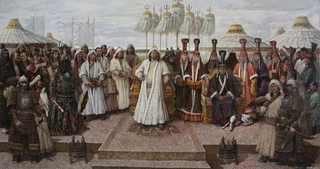 Великий курултай монголов. Курултай чингисхана. Великий курултай монголов. Курултай ханов. Великий курултай монголов.