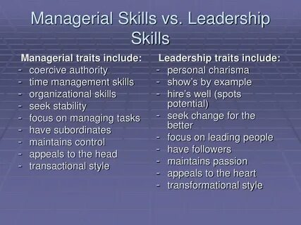 Good leader